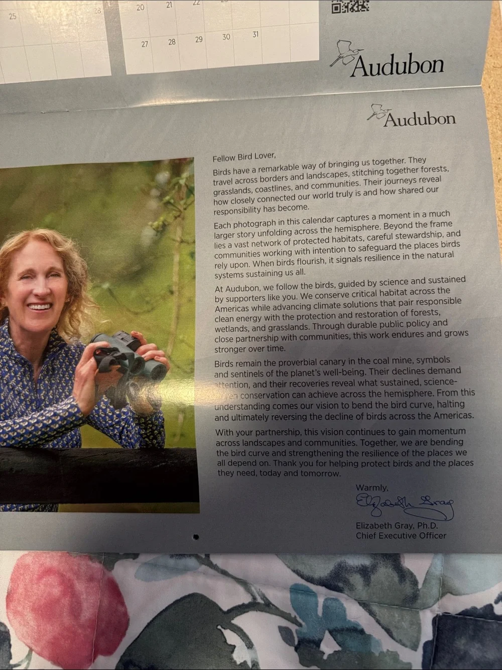 Protecting Birds and Nature 2027 Calendar